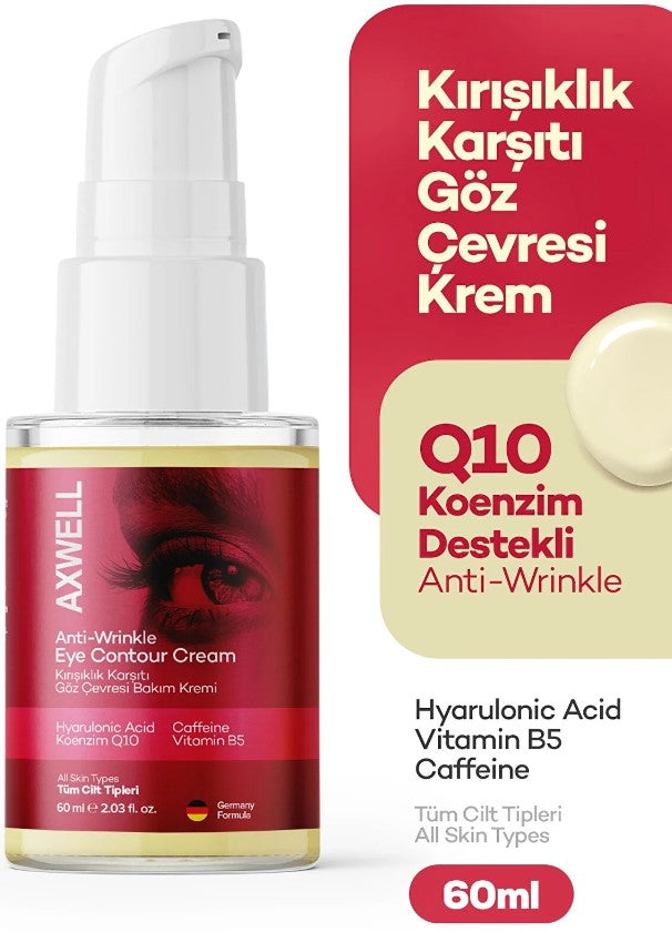 Ulei 3 in 1 pentru fata/corp/par AXWELL Premium + Crema de ingrijire AXWELL a conturului ochilor cu Acid Hialuronic